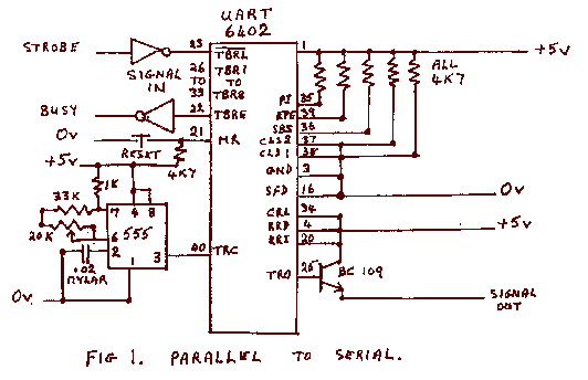 Parallel to serial circuit diagram
