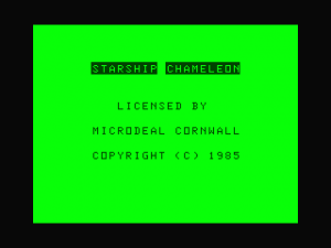 Microdeal Title Screen