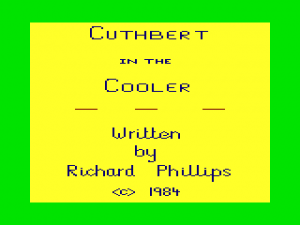 Cuthbert in the cooler (Screen 01).png