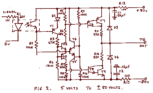 Voltage converter circuit diagram