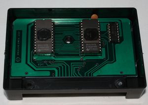 Open Ghost Attack cartridge exposing the electronics