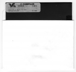 C Compiler diskette 2