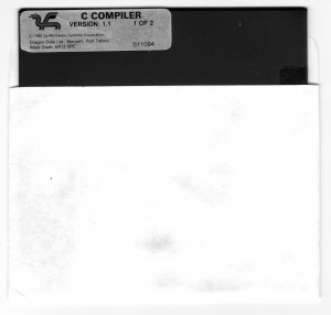 C Compiler diskette 1