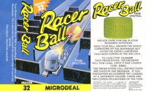 Racer Ball cassette inlay