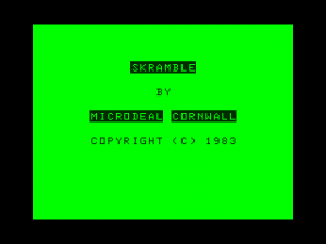 1983 Title Screen