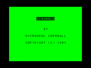 1984 Title Screen