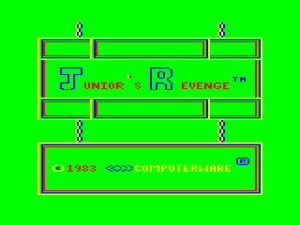 Junior's Revenge (Microdeal) title screen.png