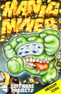 Manic Miner cassette cover